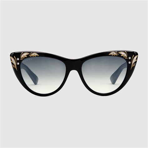 gucci cat eye sonnenbrille|Gucci Eyewear Cat.